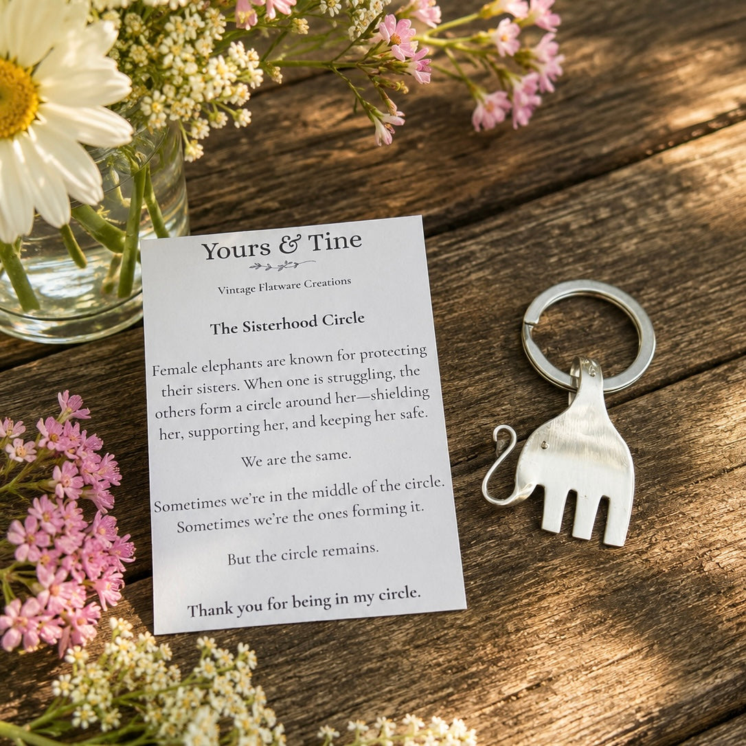 Sisterhood Circle Keychain